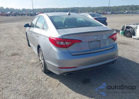 2017 Hyundai Sonata Sport z USA, uszkodzony, nr VIN 5NPE34AF0HH587631